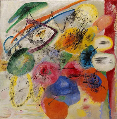 Schwarze Linien Wassily Kandinsky